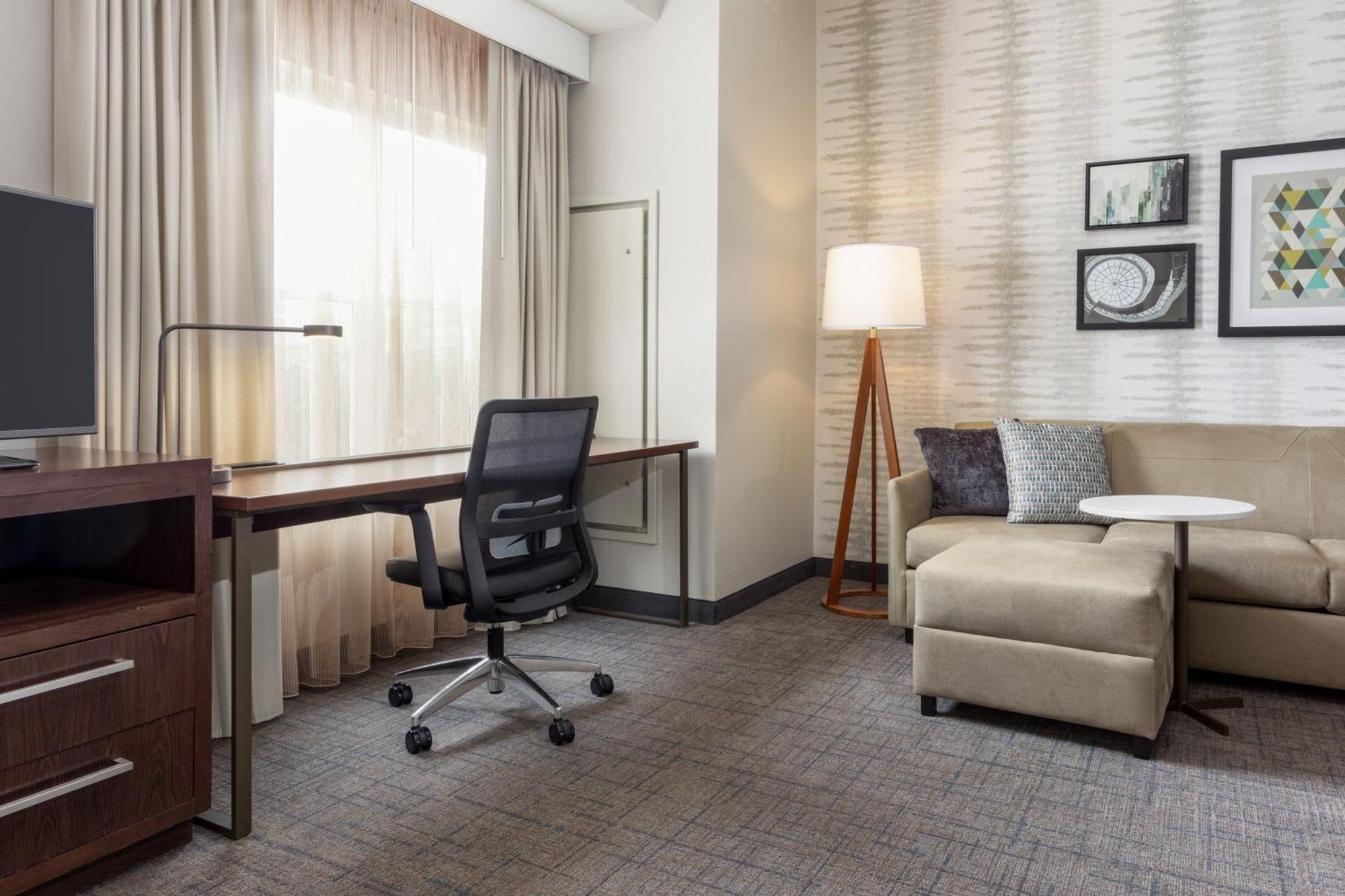 One-Bedroom King Suite Roll Shower Sofa Bed